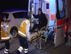 Organ nakli için hasta taşıyan ambulans kaza yaptı