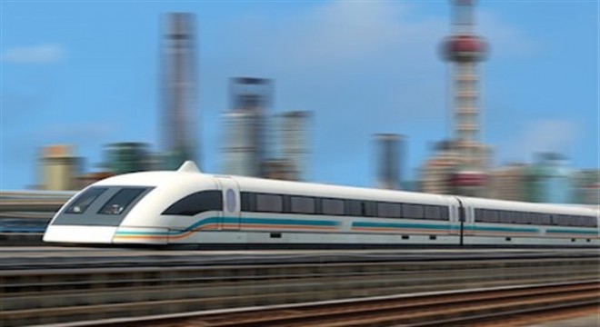 5G ile çalışan sürücüsüz Maglev hızlı treni, seyahata çıkmaya hazır