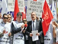 Büro Memur-Sen’den eylem