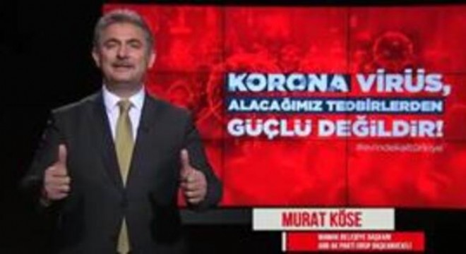 AK Partili başkanlardan ‘Evinde kal Ankara’ klibi