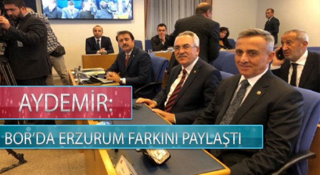 Aydemir, Bor’da Erzurum farkını paylaştı