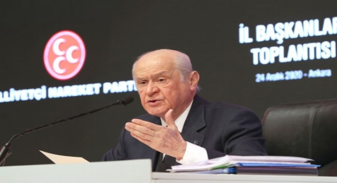 Bahçeli:   Alman Sol Parti’nin kendisi yanlıştır, kılavuzu yanlıştır, varlığı yanlıştır. 