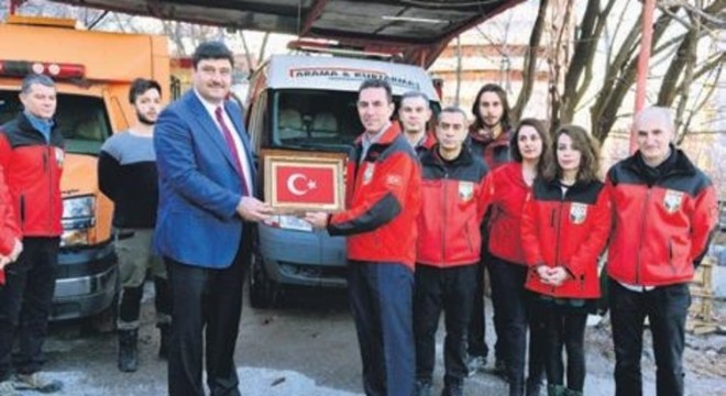 Başkan’dan AKUT gönüllülerine ziyaret