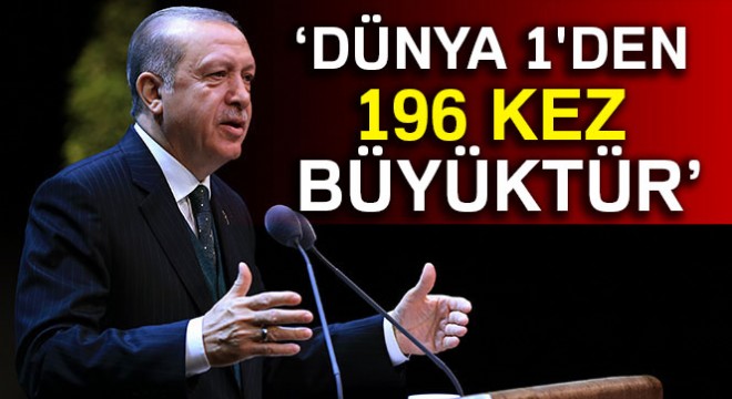 Cumhurbaşkanı Erdoğan dan BM deki Kudüs oylamasıyla ilgili açıklama