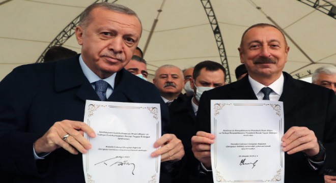 Cumhurbaşkanı Erdoğan Azerbaycan da