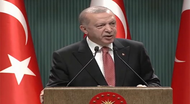 Cumhurbaşkanı Erdoğan Kabine Toplantısı sonrası açıklamalarda bulundu