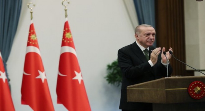 Cumhurbaşkanı Erdoğan sanatçıların aileleriyle buluştu