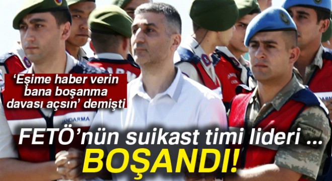 Darbeci suikast timi lideri Sönmezateş eşinden boşandı