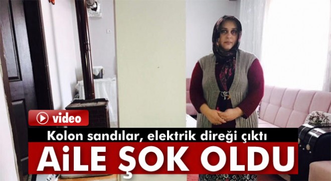Düzce de evin ortasından geçen direk isyan ettirdi