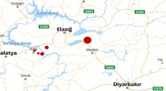 Elazığ’da deprem