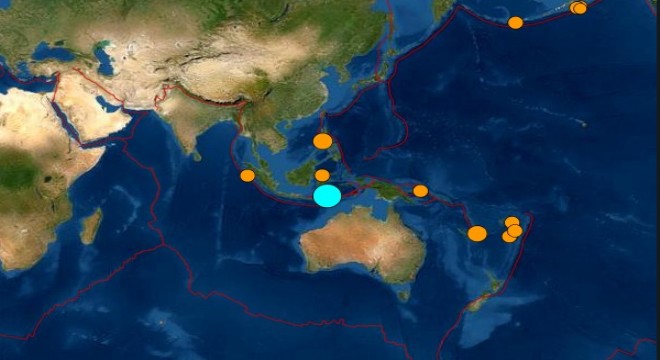 Endonezya da deprem