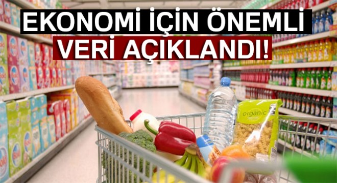 Enflasyon verileri açıklandı