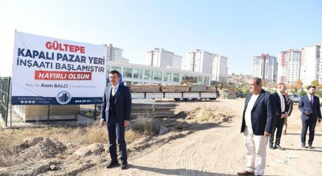 Gültepe’ye kütüphaneli semt pazarı