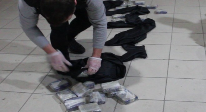 Gürbulak Gümrük Kapısı’nda 55 kilogram eroin ele geçirildi