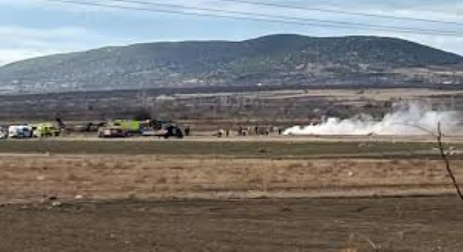 Isparta da Askeri Helikopter Kazası: 5 Şehit, 1 Yaralı