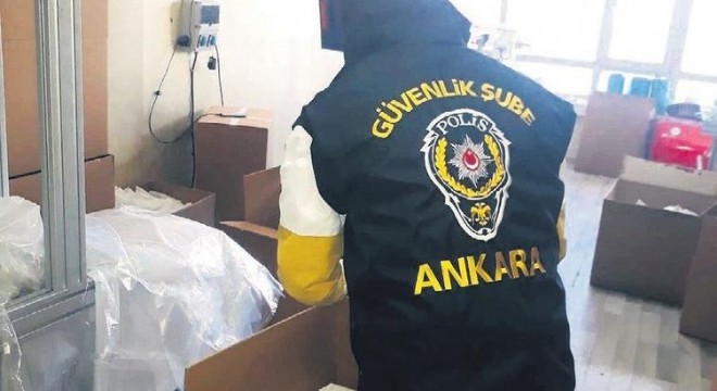 Kaçak üretilen 30 bin maske ele geçirildi