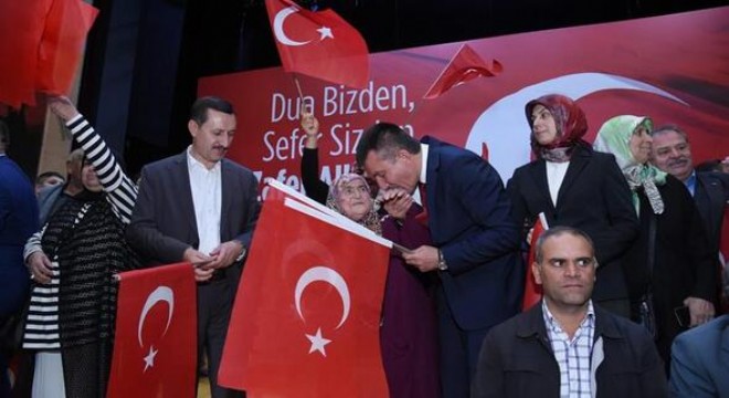 Mehmetçik için dua ettiler