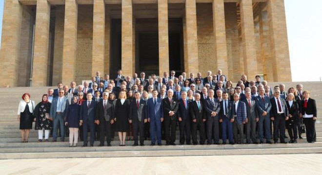 Muhtarlar Anıtkabir de