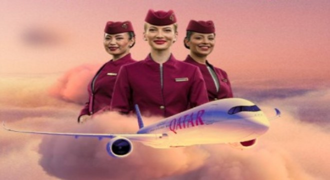 Qatar Airways, dünyanın ilk tam COVID-19 aşılı uçuşunu gerçekleştirdi