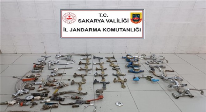 Sakarya da musluk hırsızlığı