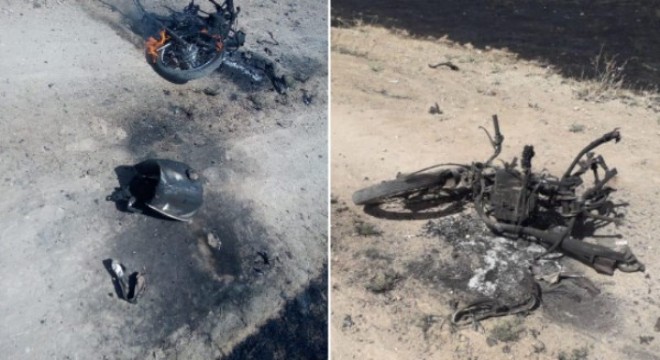 Suriye de bomba yüklü motosiklet patladı: 1 ölü