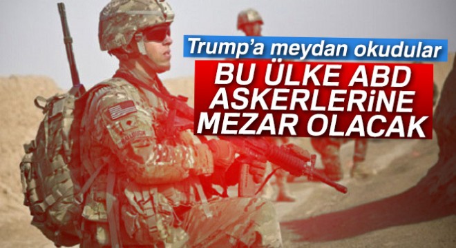 Taliban’dan Trump’a cevap:  Afganistan, ABD askerine mezar olacak 