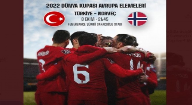Türkiye-Norveç maçının öncelikli bilet satışı başladı