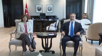 Bakan Fidan, BM Genel Sekreteri Guterres'in Kıbrıs Şahsi Temsilcisi'ni kabul etti