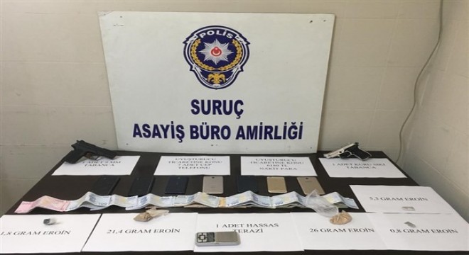 Şanlıurfa da uyuşturucu operasyonu: 6 gözaltı