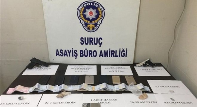 Şanlıurfa’da uyuşturucu operasyonu